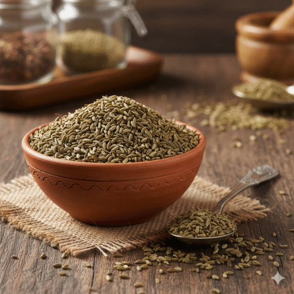 Ajwain ( Carom Seeds) | Buy Ajwain Online | Pure & Aromatic Carom Seeds for Cooking & Digestion – Desidoor