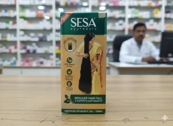 Sesa Hair Oil – Ayurvedic Hair Fall Control & Scalp Nourishment Oil