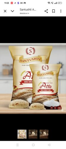 Santushti AAta 5kg pr packet | Buy Santhusti Aata Online | Fresh & Nutritious Wheat Flour – Desidoor photo review